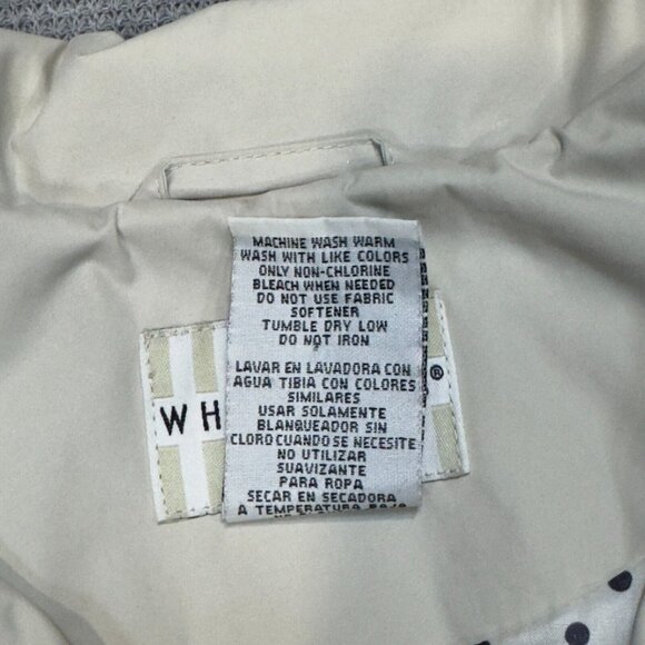 White Stag Womens Light Khaki Trench Coat Belted Long Sleeve Button Front Sz 2X - Picture 16 of 16